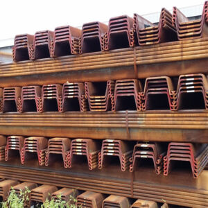 Building Materials Hot Rolled Q235 Ss400 ASTM A36 Q345 Steel Sheet Pile