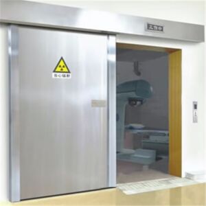 Medical 2mmpb Auto Elecric X Ray Room Door 3mmpb Quality Stainless Steel Hospital Manual Radiation Shielding Sliding Lead Door