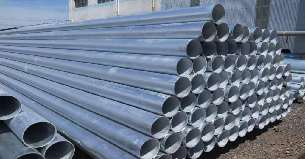 High Quality Q235 Q345 4inch Hot DIP Galvanized Round Steel Pipe Gi Pipe Pre Galvanized Steel Tube
